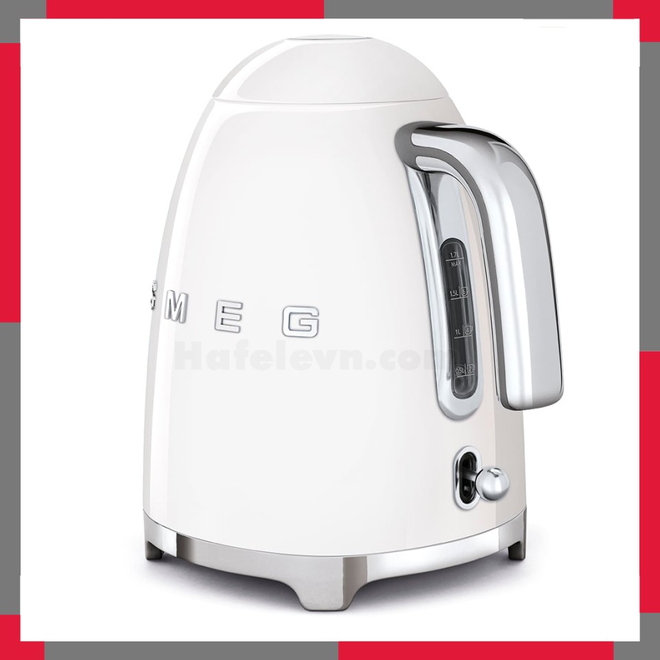 Ấm đun nước siêu tốc Smeg 50's Retro Style KLF03WH