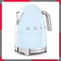 Ấm đun siêu tốc có nhiệt độ hiệu Smeg model KLF04PBEU màu xanh blue