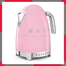 Ấm đun siêu tốc có nhiệt độ hiệu Smeg model KLF04PKEU màu hồng