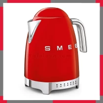 Ấm đun siêu tốc có nhiệt độ hiệu Smeg model KLF04RDEU màu đỏ