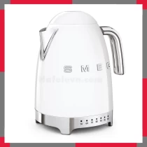 Ấm đun siêu tốc có nhiệt độ hiệu Smeg model KLF04WHEU màu trắng