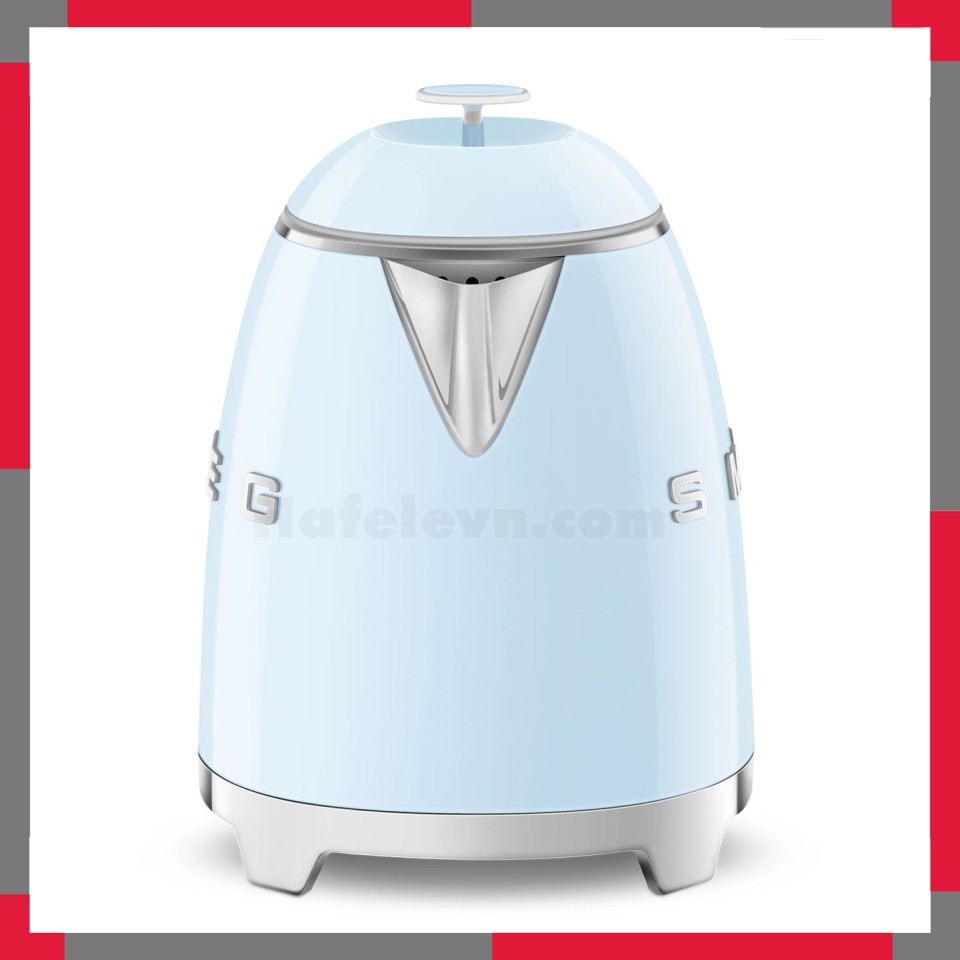 Ấm đun siêu tốc mini hiệu Smeg model KLF05PBEU màu xanh blue