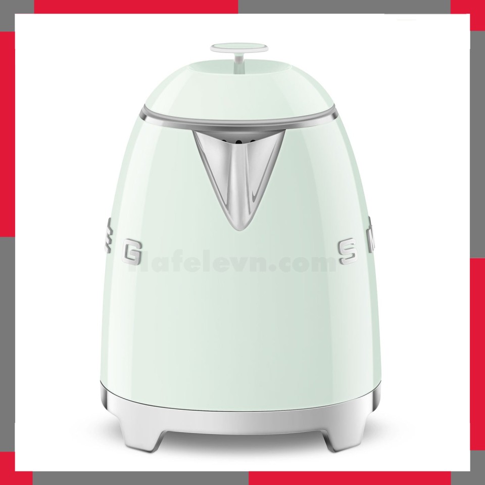 Ấm đun siêu tốc mini hiệu Smeg model KLF05PGEU màu xanh mint