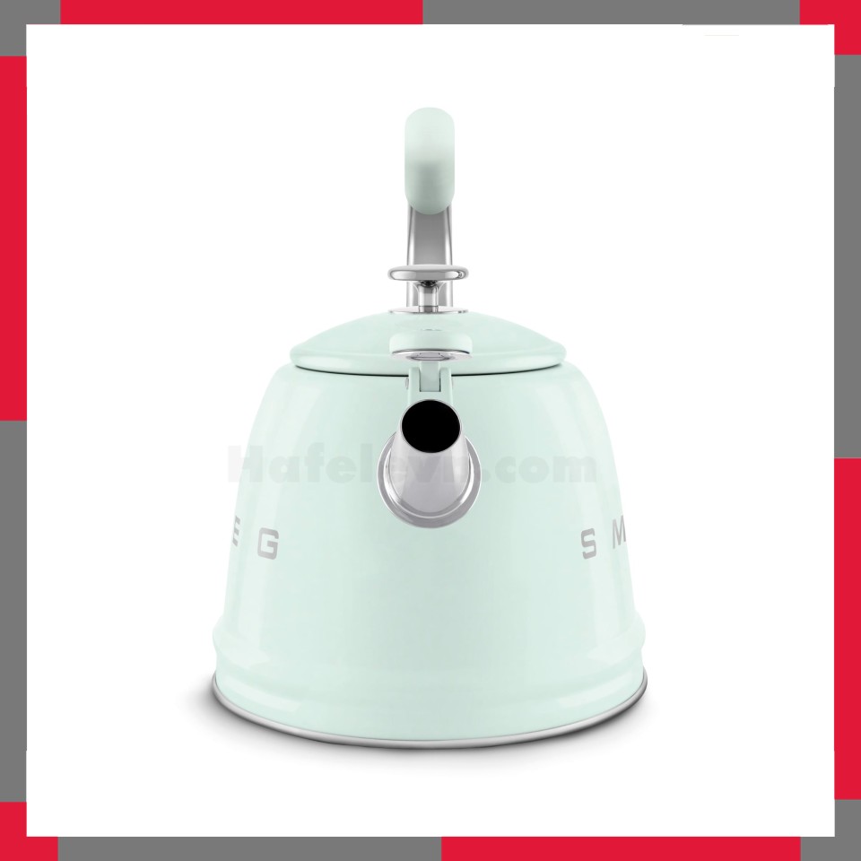 Ấm đun từ thổi sáo hiệu Smeg model WKF01PGEU, màu xanh mint