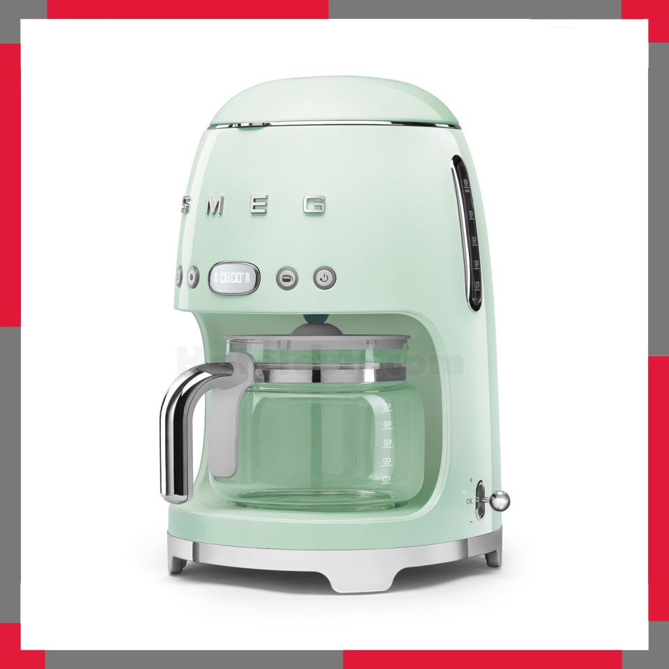 Ấm pha cà phê Smeg 50's Style DCF02PG