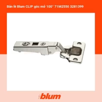 Bản lề Blum CLIP góc mở 100° 71M2550 3281399