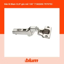 Bản lề Blum CLIP góc mở 100° 71M2650 7979793