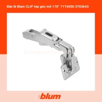 Bản lề Blum CLIP top góc mở 170° 71T6550 3703643