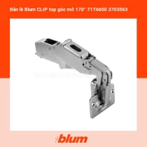 Bản lề Blum CLIP top góc mở 170° 71T6650 3703563