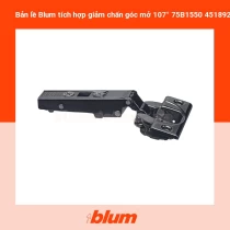 Bản lề Blum tích hợp giảm chấn góc mở 107° 75B1550 4518926