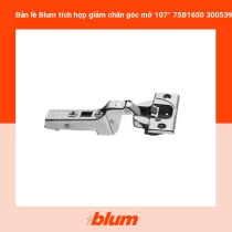 Bản lề Blum tích hợp giảm chấn góc mở 107° 75B1650 3005399