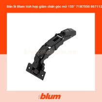 Bản lề Blum tích hợp giảm chấn góc mở 155° 71B7550 8671120