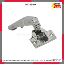 Bản lề CLIP top BLUMOTION 95° giảm chấn Blum 71B9750 9605940