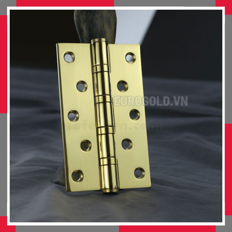 Bản Lề Cửa Mạ Pvd Vàng Bóng EuroGold BHBL05