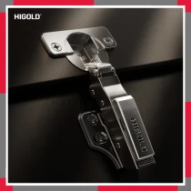 Bản lề thép giảm chấn góc nhỏ 3 đoạn lực series G2.0 HiGold 813788
