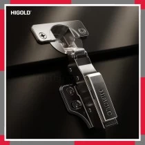 Bản lề thép giảm chấn góc nhỏ 3 đoạn lực series G2.0 HiGold 813789