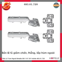 Bản Lề Trùm Ngoài Metalla SM 110º DIY Hafele 483.01.720