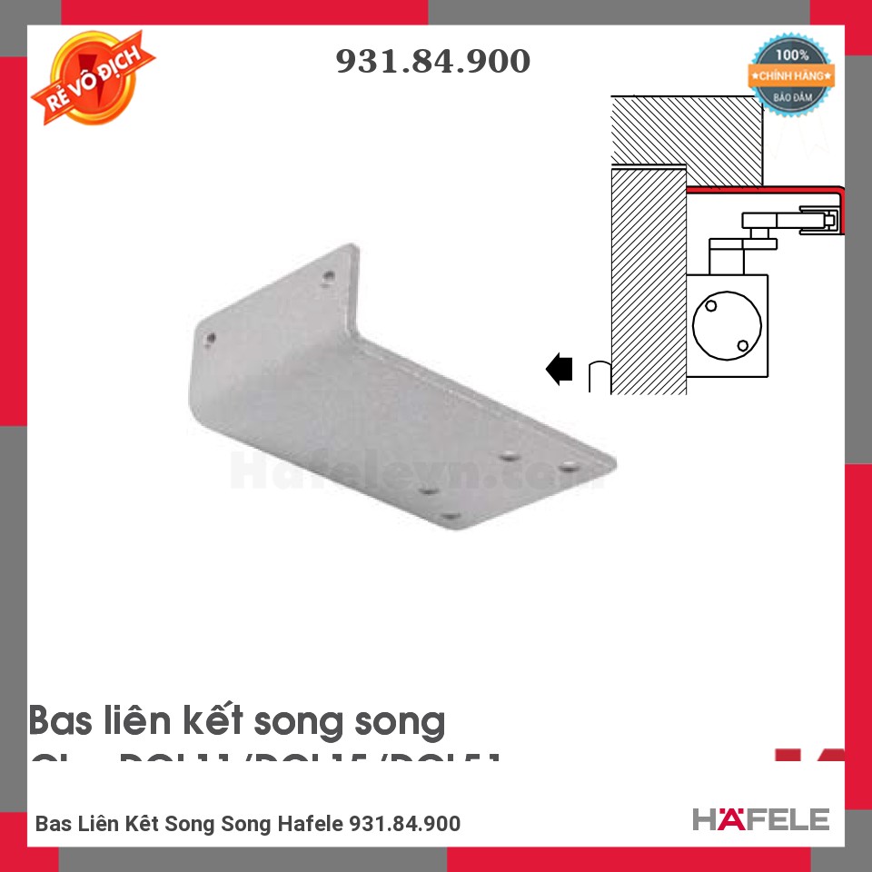 Bas Liên Kết Song Song Hafele 931.84.900