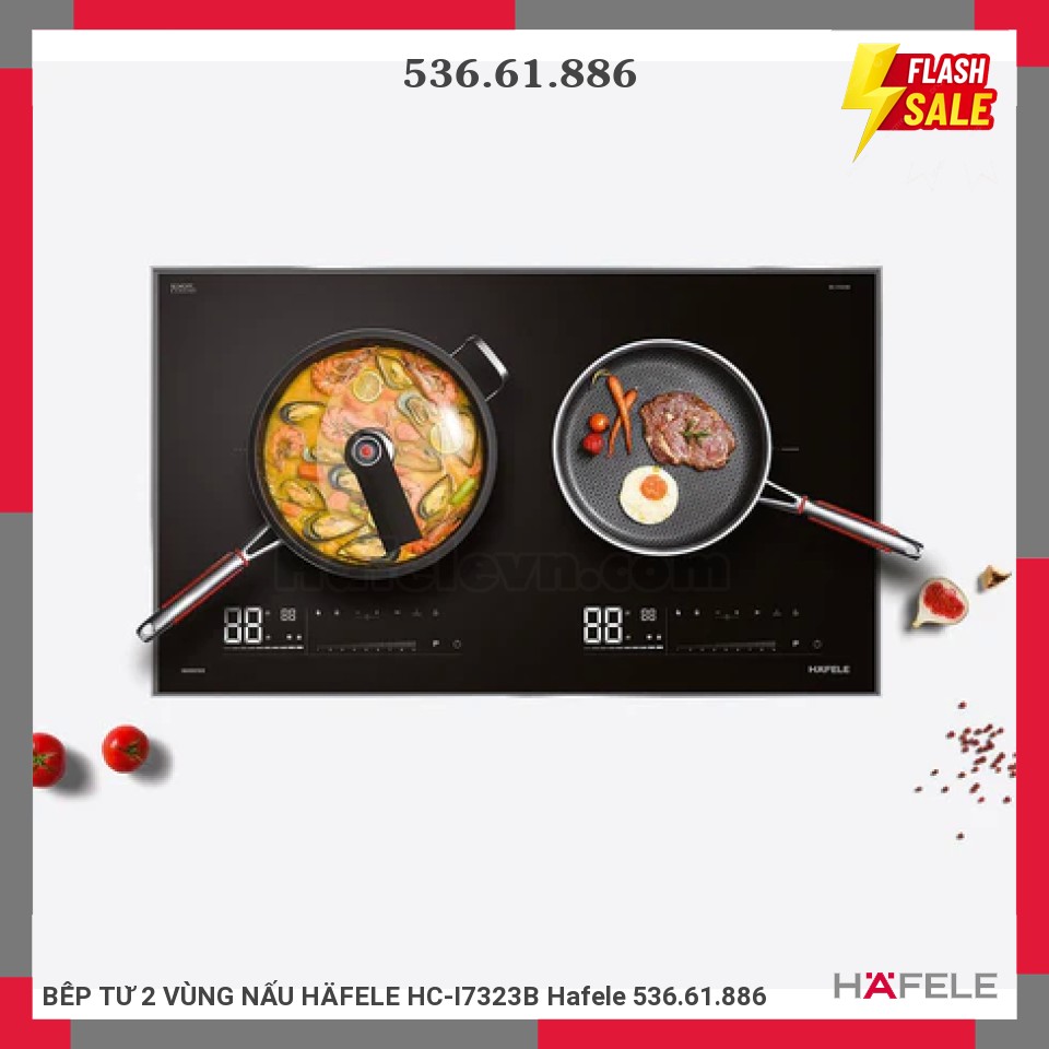 BẾP TỪ 2 VÙNG NẤU HÄFELE HC-I7323B Hafele 536.61.886