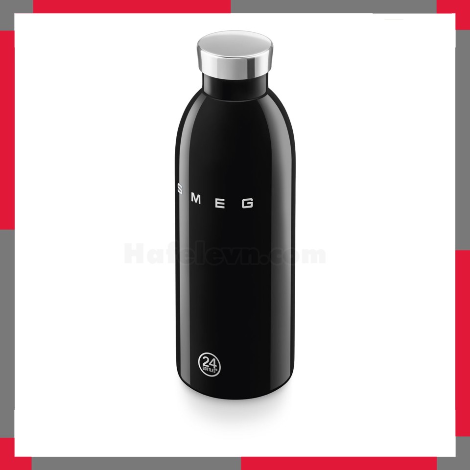 Bình giữ nhiệt SMEG Clima 500ml - Màu đen