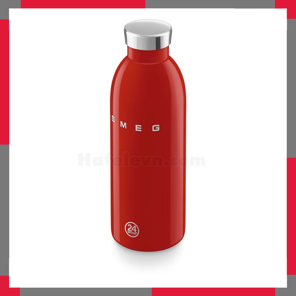 Bình giữ nhiệt SMEG Clima 500ml - Màu đỏ