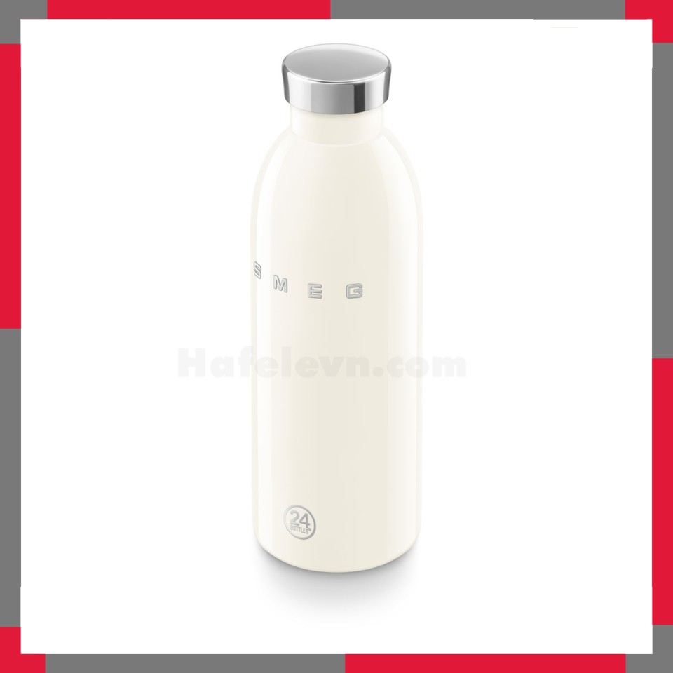 Bình giữ nhiệt SMEG Clima 500ml - Màu kem