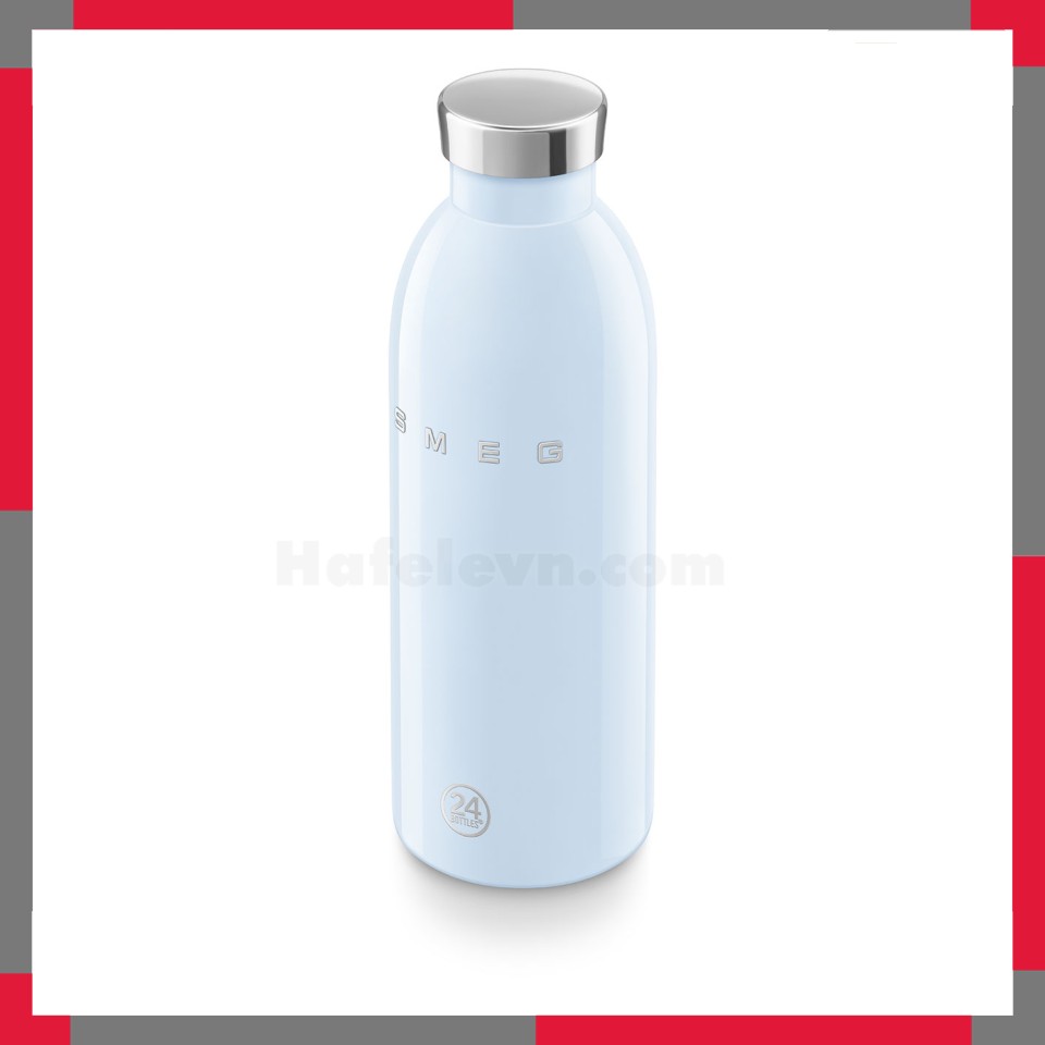 Bình giữ nhiệt SMEG Clima 500ml - Màu xanh dương pastel