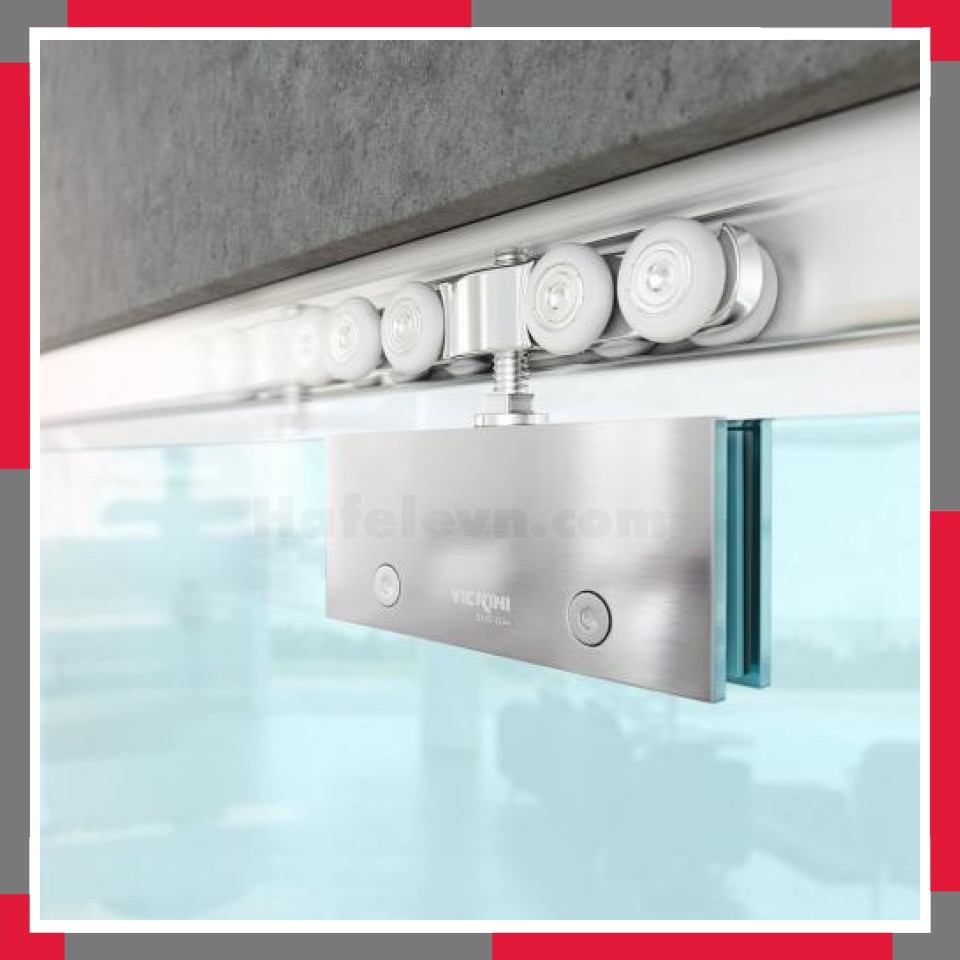 Bộ bánh xe kẹp kính VICKINI 62225.001 SSS