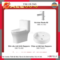 Bộ Combo Thiết Bị Nhà Tắm & Vệ Sinh Hafele 732.19.765