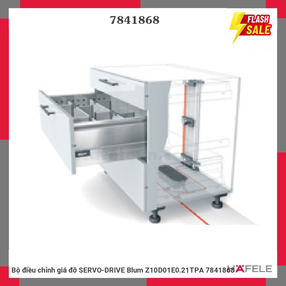 Bộ điều chỉnh giá đỡ SERVO-DRIVE Blum Z10D01E0.21TPA 7841868