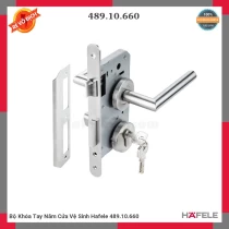 Bộ Khóa Tay Nắm Cửa Vệ Sinh Hafele 489.10.660