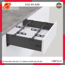 Bộ Phụ Kiện Chia Hộc Tủ 1200mm Hafele 552.49.429