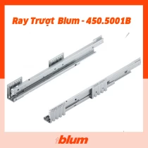 Bộ ray trượt giảm chấn MERIVOBOX 500mm 450.5001B 7828244