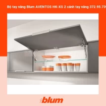 Bộ tay nâng Blum AVENTOS HK-XS 2 cánh tay nâng 372.95.739