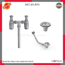 Bộ Xả Cho Chậu 2 Hộc Hafele 567.25.875