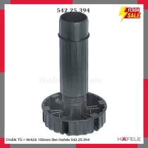 CHÂN TỦ = NHỰA 150mm đen Hafele 542.25.394