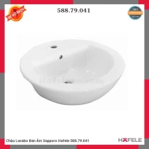 Chậu Lavabo Bán Âm Sapporo Hafele 588.79.041