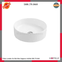 Chậu Lavabo Sứ Đặt Bàn Sapporo Hafele 588.79.060