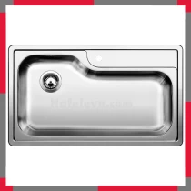 Chậu Rửa Blanco PLENTA 9 - Inox, 1 Hố, Chống Ố, Kháng Khuẩn