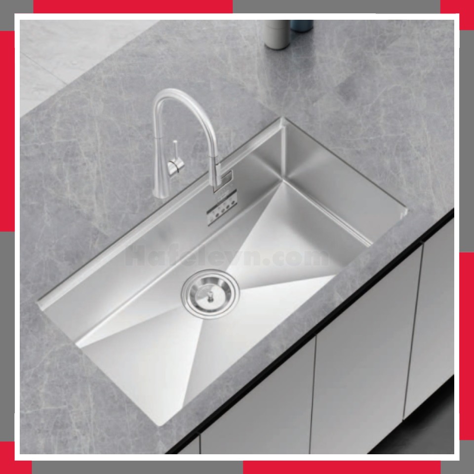 Chậu Rửa Bát Chống Xước 1 Hố âm Inox 304 EuroGold EUC18045GB