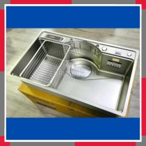 Chậu Rửa Bát Inox 304 EuroGold EUD37848