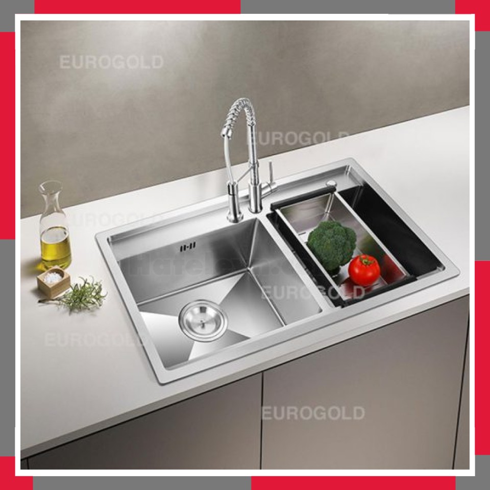 Chậu Rửa Bát Inox 304 EuroGold EUP28248