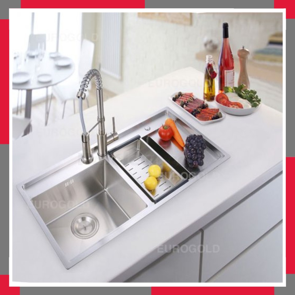 Chậu Rửa Bát Inox 304 EuroGold EUP39850