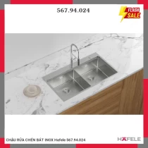 CHẬU RỬA CHÉN BÁT INOX Hafele 567.94.024
