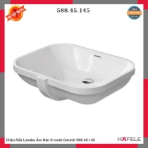 Chậu Rửa Lavabo Âm Bàn D-code Duravit 588.45.145