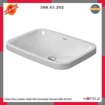 Chậu Rửa Lavabo Vành Nổi Durastyle Duravit 588.45.202