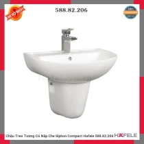 Chậu Treo Tường Có Nắp Che Siphon Compact Hafele 588.82.206