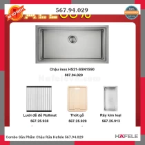 Combo Sản Phẩm Chậu Rửa Hafele 567.94.029