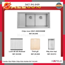 Combo Sản Phẩm Chậu Rửa Hafele 567.94.049