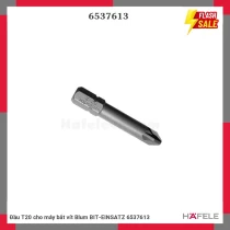 Đầu T20 cho máy bắt vít Blum BIT-EINSATZ 6537613